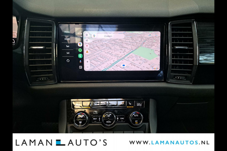 Škoda Kodiaq 1.5 TSI 150pk DSG Business Edition Plus Aut. | Open dak Virtual Halfleder CarPlay Canton ECC Navi Cruise LED 18" LMV Camera BLIS