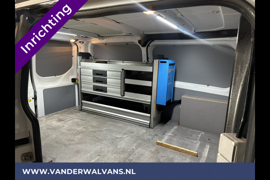 Ford Transit Custom 2.0 TDCI L1H1 inrichting Euro6 Airco | Omvormer | Camera | 2500kg Trekhaak cruisecontrol, parkeersensoren, bijrijdersbank, verwarmde voorruit