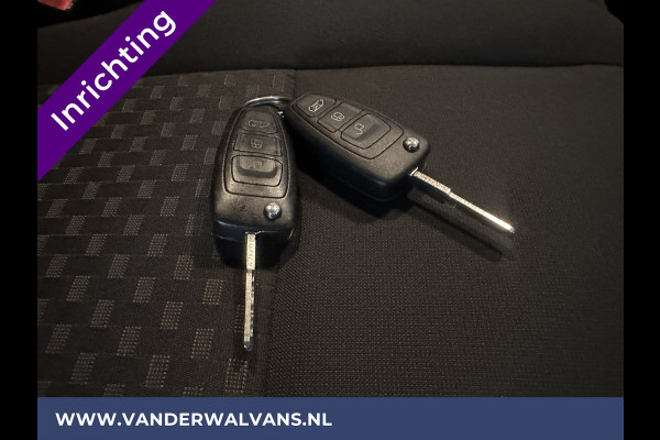 Ford Transit Custom 2.0 TDCI L1H1 inrichting Euro6 Airco | Omvormer | Camera | 2500kg Trekhaak cruisecontrol, parkeersensoren, bijrijdersbank, verwarmde voorruit