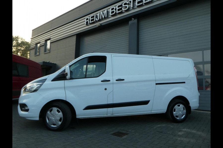 Ford Transit Custom 320 2.0 TDCI 130pk L2, Camera, Navigatie, LED, 3-Zits, 2xSchuifdeur.