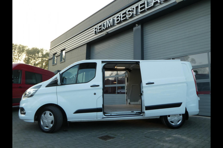 Ford Transit Custom 320 2.0 TDCI 130pk L2, Camera, Navigatie, LED, 3-Zits, 2xSchuifdeur.