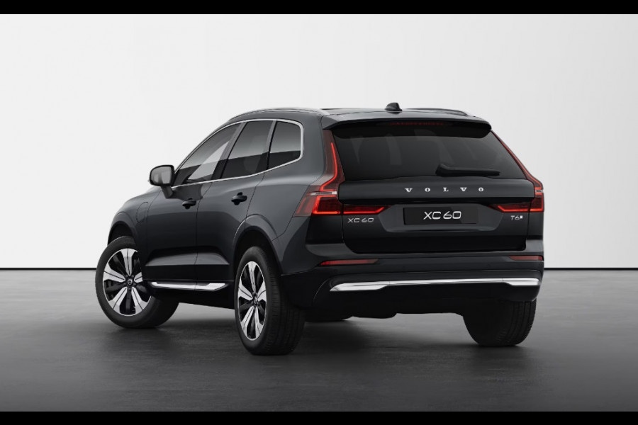 Volvo XC60 T6 350PK Long Range AWD Essential Bright Google Infotainment / Panoramisch schuif-kanteldak / Cruise control / Lederen bekleding / Parkeersensoren voor- en achterzijde / 19" lichtmetalen velgen /