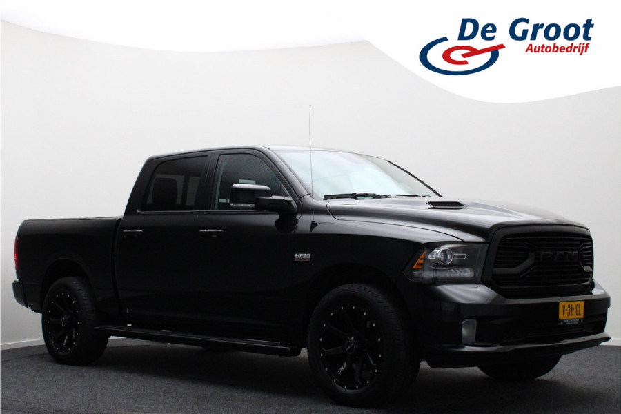 Dodge Ram 1500 5.7 V8 4x4 Crew Cab 5'7 Sport Leer, Camera, Apple Carplay, Cruise, PDC, Trekhaak, 20''