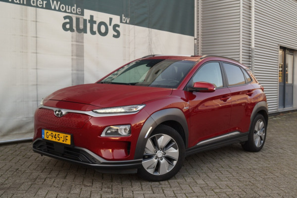 Hyundai Kona EV Premium 64kWh -LEER-ECC-S.DAK-NAVI-CAM-