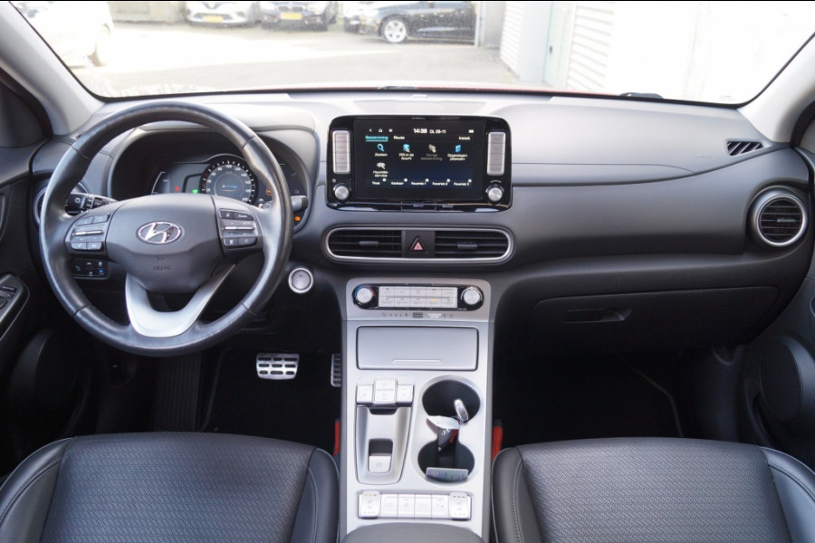 Hyundai Kona EV Premium 64kWh -LEER-ECC-S.DAK-NAVI-CAM-