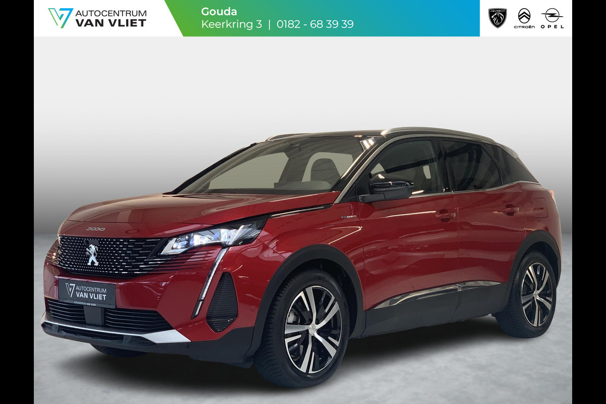 Peugeot 3008 1.6 HYbrid4 300 GT | Navigatie | Apple Carplay/Android Auto | Stoelverwarming | Achteruitrijcamera |