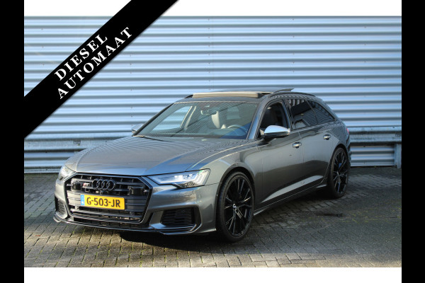 Audi S6 Avant 3.0 TDI V6 350pk quattro Automaat BTW Luchtvering Panoramadak HUD B&O 21"LMV Sfeer VOL