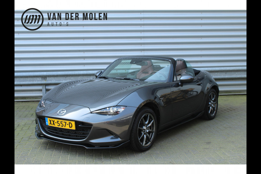 Mazda MX-5 1.5 SkyActiv-G 132 GT-M NL-Auto NAP 28.080km TOP STAAT BOSE Clima Cruise Navi Camera Leder Stoelverwarming