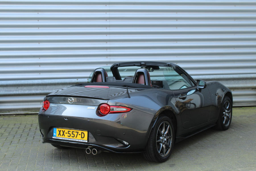 Mazda MX-5 1.5 SkyActiv-G 132 GT-M NL-Auto NAP 28.080km TOP STAAT BOSE Clima Cruise Navi Camera Leder Stoelverwarming