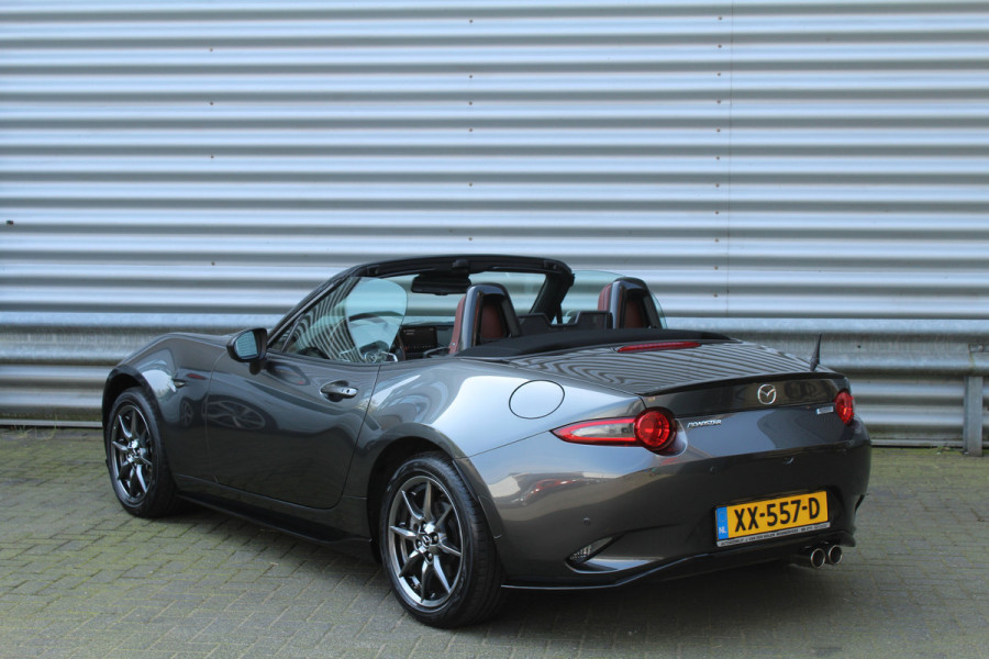 Mazda MX-5 1.5 SkyActiv-G 132 GT-M NL-Auto NAP 28.080km TOP STAAT BOSE Clima Cruise Navi Camera Leder Stoelverwarming