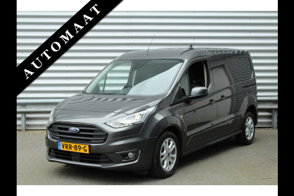 Ford Transit Connect 1.5 EcoBlue 120pk L2 Limited Automaat NL-Auto NAP Clima Cruise Navi Camera 2x Zijschuifdeur  Stoelverwarming LMV