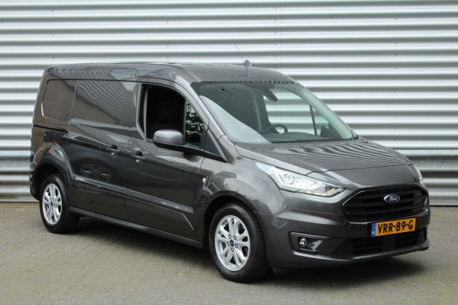 Ford Transit Connect 1.5 EcoBlue 120pk L2 Limited Automaat NL-Auto NAP Clima Cruise Navi Camera 2x Zijschuifdeur  Stoelverwarming LMV