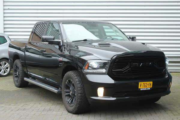 Dodge Ram 1500 5.7 V8 402pk 4x4 Crew Cab LPG O.B. Luchtvering Lage Bijtelling BTW Clima Cruise Navi Camera Schuidfak Leder Trekhaak 3500kg