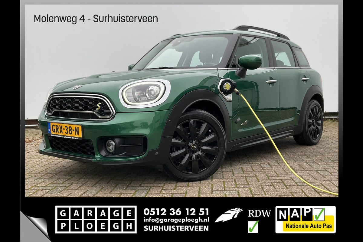 MINI Countryman 2.0 Cooper S E ALL4 PHEV Cruise Navi Sfeerverlichting Elek.klep Green Beauty!