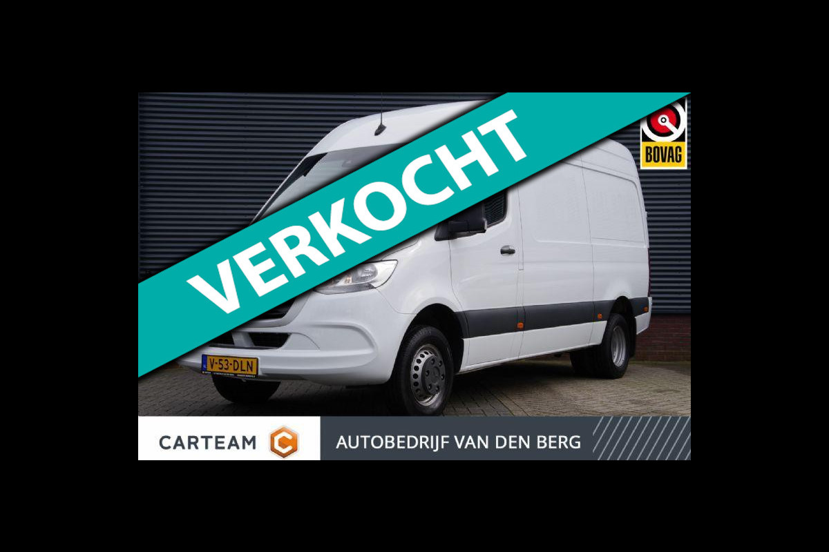 Mercedes-Benz Sprinter 519 3.0 CDI V6 L2H2 3.5T TREKHAAK, LEDER, DUBBEL LUCHT, CAMERA, NAVI, CRUISE, CLIMA