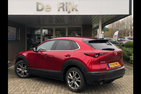 Mazda CX-30 2.0 e-SkyActiv-X M Hybrid Luxury | Schuifdak, Leder, 360Camera, Stoel+Stuurverw., El. A.klep | Dealeronderhouden |