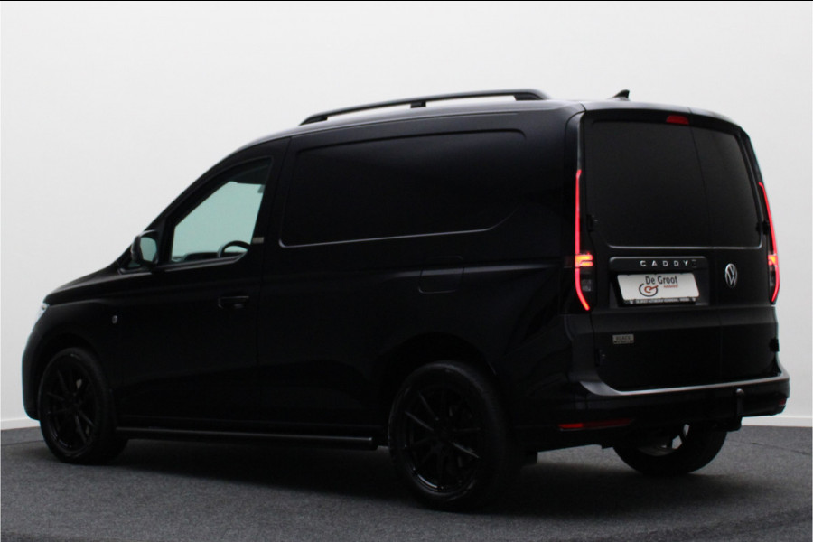 Volkswagen Caddy Cargo 2.0 TDI DSG Black Edition LED, ErgoComfort, Camera, ACC, Leer, Navigatie, Standkachel, Trekhaak, 17''