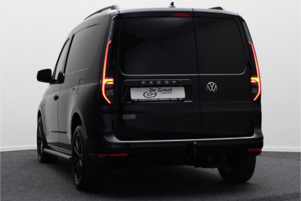 Volkswagen Caddy Cargo 2.0 TDI DSG Black Edition LED, ErgoComfort, Camera, ACC, Leer, Navigatie, Standkachel, Trekhaak, 17''