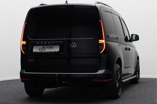 Volkswagen Caddy Cargo 2.0 TDI DSG Black Edition LED, ErgoComfort, Camera, ACC, Leer, Navigatie, Standkachel, Trekhaak, 17''