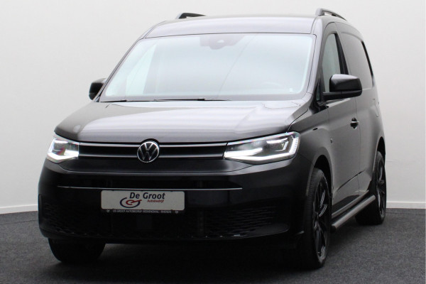 Volkswagen Caddy Cargo 2.0 TDI DSG Black Edition LED, ErgoComfort, Camera, ACC, Leer, Navigatie, Standkachel, Trekhaak, 17''