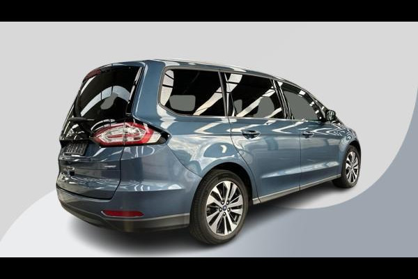 Ford Galaxy 2.5 FHEV Hybride Titanium 190pk 7 pers | Adaptieve Cruise | Trekhaak Afneembaar | 1.500kg trekgewicht | Memory functie stoelen | Vol leder | Verlengde fabrieksgarantie tot 03-2027