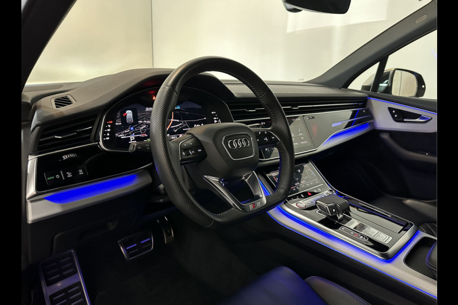 Audi SQ7 4.0 V8 TDI | Grijs Kenteken | RS-Seats | Luchtvering | ACC | Memory | Tour-Pakket | LED-Matrix | Virtual-Cockpit | Draadloos laden | Camera | Stoelverwarming | Audi dealer onderhouden