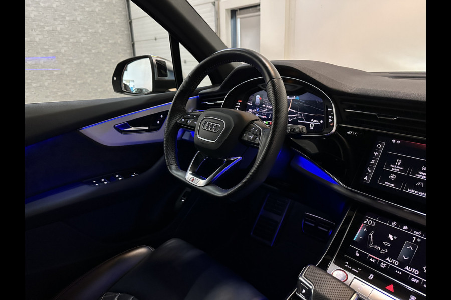 Audi SQ7 4.0 V8 TDI | Grijs Kenteken | RS-Seats | Luchtvering | ACC | Memory | Tour-Pakket | LED-Matrix | Virtual-Cockpit | Draadloos laden | Camera | Stoelverwarming | Audi dealer onderhouden