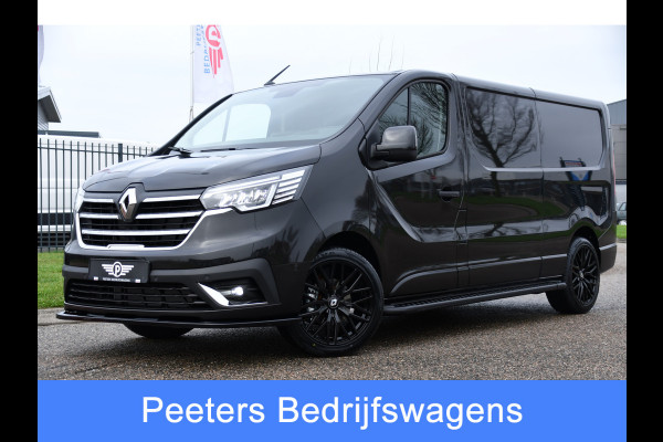 Renault Trafic 2.0 dCi 130 T30 L2H1 Black Edition Camera, Cruise, Sensoren, Multimedia, Carplay, 130Pk, Trekhaak, Keyless, Clima, UNIEK!