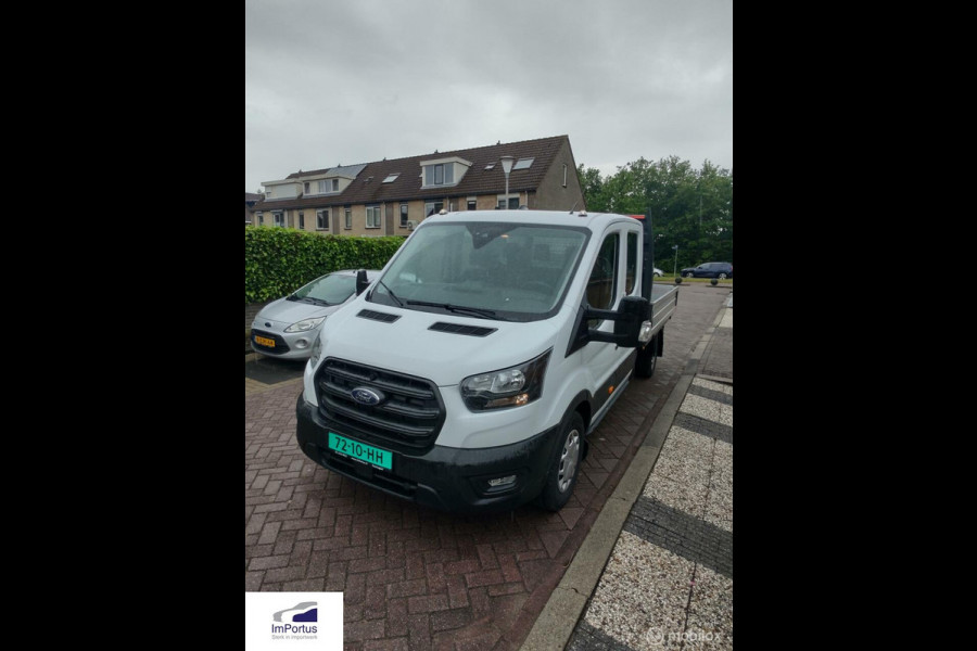 Ford Transit 350 2.0 TDCI L3H1 DC Trend Open Laadbak