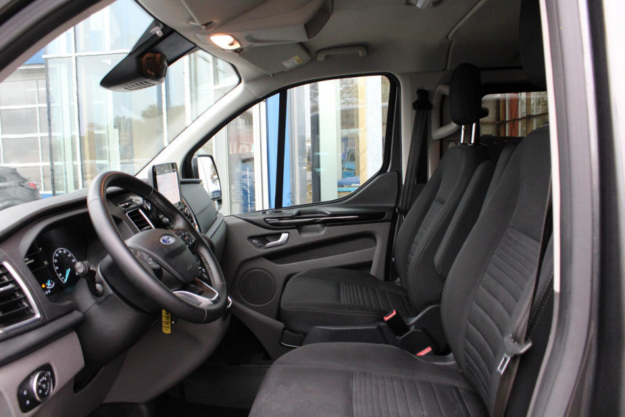 Ford Transit Custom 300 2.0 TDCI L1H1 Limited DC | 170pk Automaat | Dubbele cabine | Dubbele schuifdeur met ruit | Bijrijdersstoel | Stoelverwarming | Scherm | Camera | Achterklep