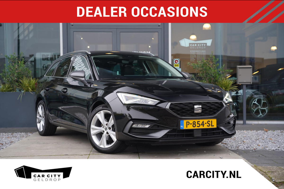 Seat Leon Sportstourer 1.0 eTSI FR Business Intense / Virtual / Full LED / Stuur+stoelverwarming / Adaptieve cruise