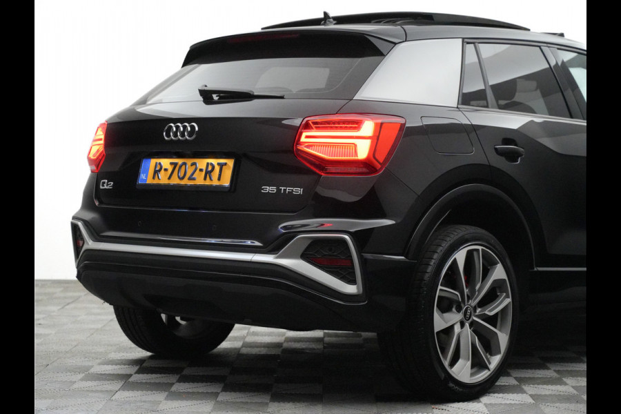 Audi Q2 35 TFSI Aut7 150pk Edition S-line (b&o,leer,panodak,virtual cockpit,keyless,matrix)