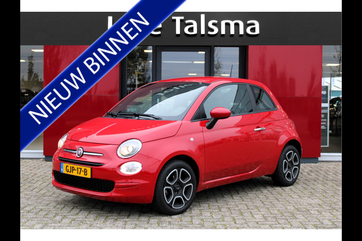 Fiat 500 1.0 Hybrid Club | 7" Scherm Apple/Android Carplay | Auto niet altijd aanwezig