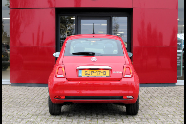 Fiat 500 1.0 Hybrid Club | 7" Scherm Apple/Android Carplay | Auto niet altijd aanwezig