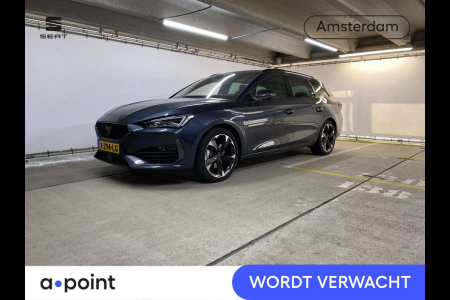 CUPRA Leon Sportstourer 1.4 e-Hybrid Business 204 pk Plug in Hybrid | Elektr. trekhaak  | Verlengde garantie | Navigatie  | Parkeersensoren (Park assist) | Achteruitrijcamera | Stoelverwarming |