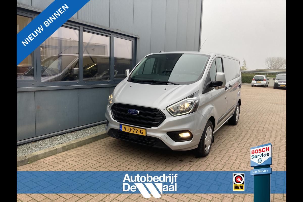 Ford Transit Custom 2.0 TDCi 130pk Automaat Trend L1H1 300 2XSCHUIFDEUR/AIRCO/CRUISE/PDC/VERW.VOORRUIT/SORTIMO