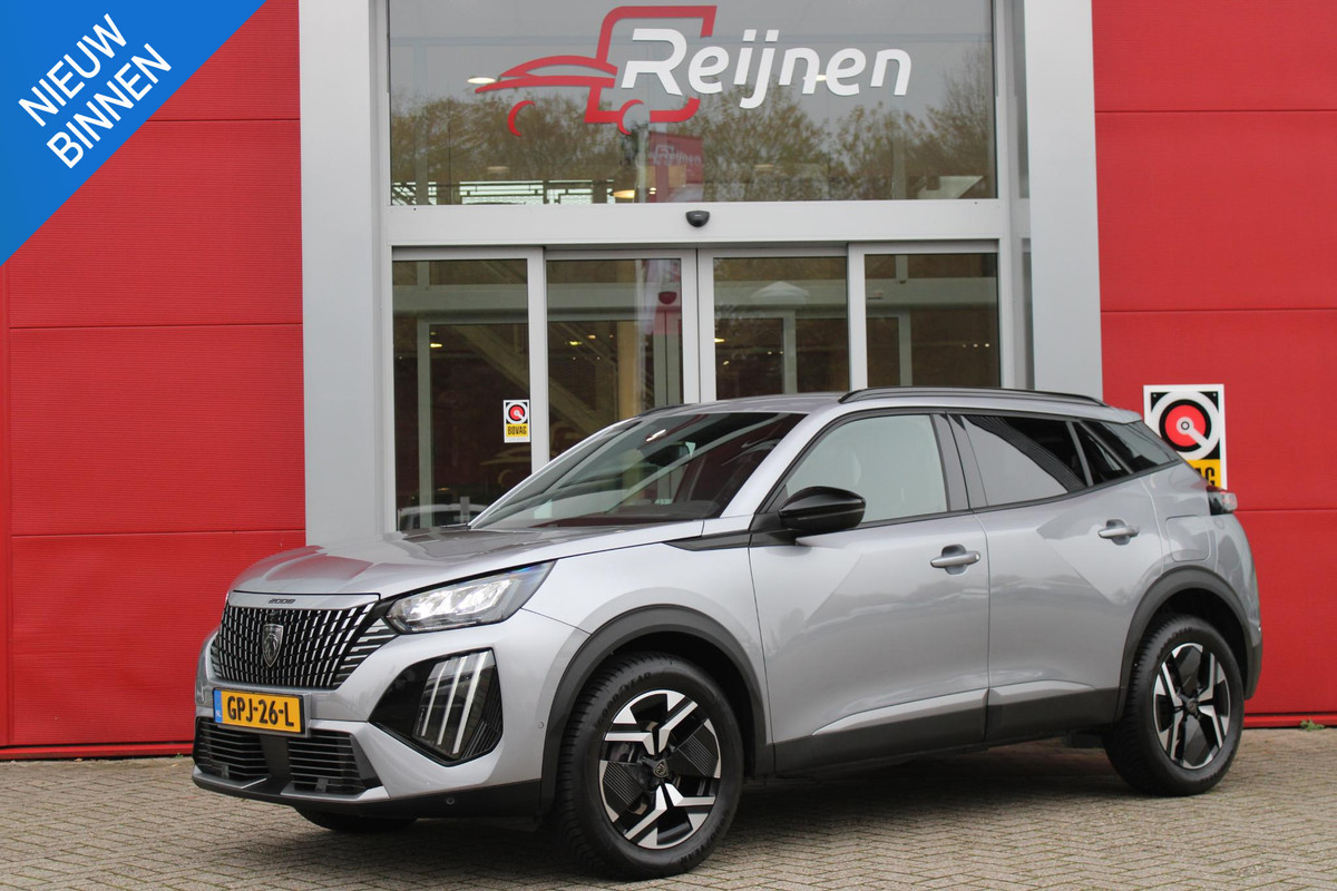 Peugeot 2008 1.2 100PK ALLURE | 360° CAMERA | NAVIGATIE | DRAADLOZE APPLE CARPLAY/ANDROID AUTO | LED KOPLAMPEN | ALL SEASON BANDEN | ADAPTIVE CRUISE CONTROL | DODEHOEK BEWAKING | NIEUWE MODEL! |