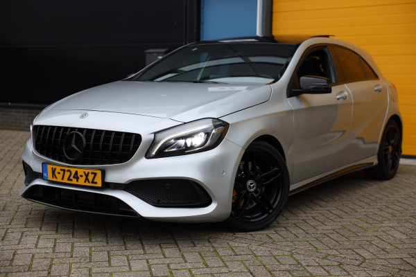 Mercedes-Benz A-Klasse 200 AMG Pakket / Aut / 156 PK / Open Panoramadak / Cruise Control / Navi / Ecc / Elek Pakket / Led / Pdc