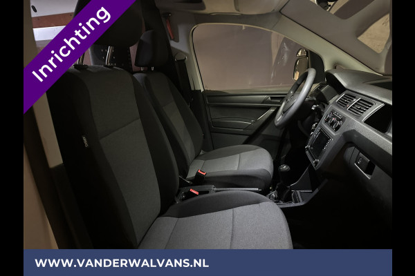 Volkswagen Caddy 2.0 TDI 102pk L1H1 inrichting Euro6 Airco | Navigatie | Cruisecontrol Apple Carplay, Android Auto, 1500kg Trekhaak, Parkeersensoren