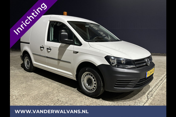 Volkswagen Caddy 2.0 TDI 102pk L1H1 inrichting Euro6 Airco | Navigatie | Cruisecontrol Apple Carplay, Android Auto, 1500kg Trekhaak, Parkeersensoren