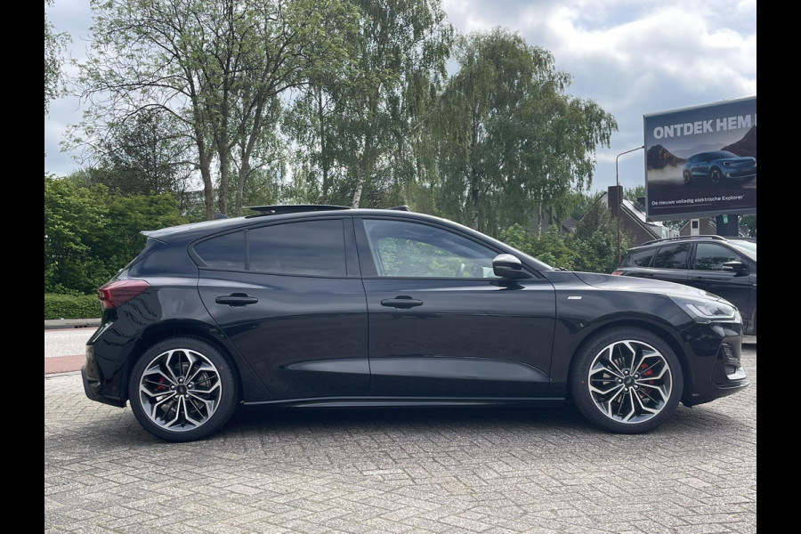 Ford Focus 1.0 EcoBoost Hybrid ST Line X 155pk Automaat Ford Voorraad | Adaptieve Cruise | Panoramda dak | 18 inch velgen | Winterpack | incl 1.500,- voordeel !