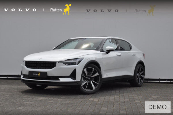 Polestar 2 / 231PK / 78KWh Long Range Single motor / 16% bijtelling/ Long range/ Google infotaiment/ Panoramadak/ Elektrische stoelen/ Getint ramen/ Cruise control/ Harman Kardon/ Stoel en stuurwielverwarming/ Climate control