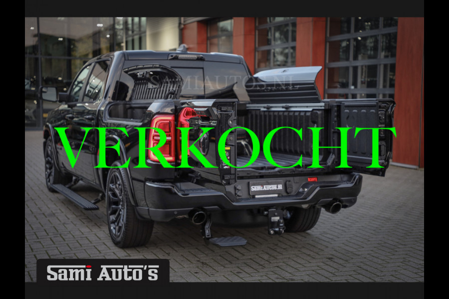 Dodge Ram 1500 LIMITED NIGHT H.O 540PK 706 Nm 2025 | XB9 | MASSAGE | BOM VOL | CREW CAB | DUBBELE CABINE | GRIJSKENTEKEN | €99950,- EXCL BTW | VOORRAAD 2259 - 9038