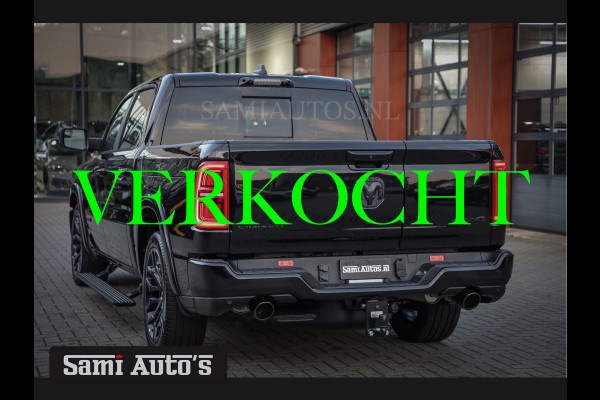 Dodge Ram 1500 LIMITED NIGHT H.O 540PK 706 Nm 2025 | XB9 | MASSAGE | BOM VOL | CREW CAB | DUBBELE CABINE | GRIJSKENTEKEN | €99950,- EXCL BTW | VOORRAAD 2259 - 9038