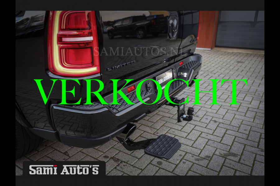 Dodge Ram 1500 LIMITED NIGHT H.O 540PK 706 Nm 2025 | XB9 | MASSAGE | BOM VOL | CREW CAB | DUBBELE CABINE | GRIJSKENTEKEN | €99950,- EXCL BTW | VOORRAAD 2259 - 9038