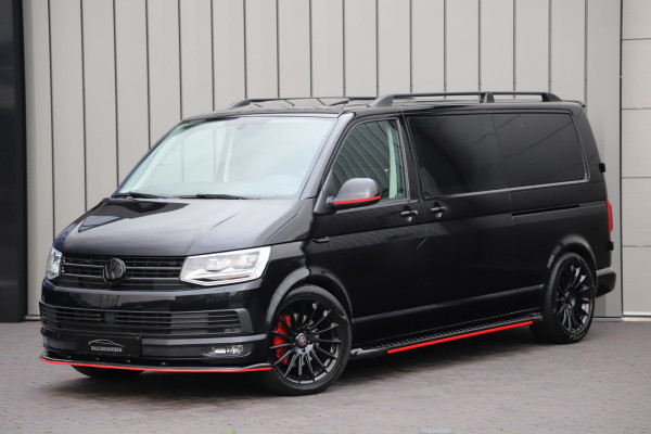 Volkswagen Transporter 2.0 TDI L2H1 DC Highline DSG 204PK | Leder | Schuifdak | ACC | 2xSchuifdeur | Camera | 2019.