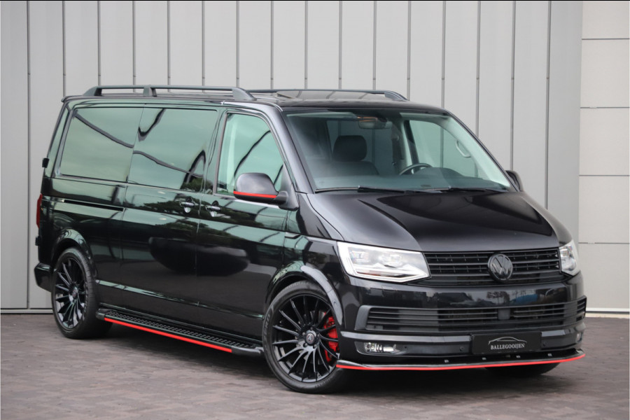 Volkswagen Transporter 2.0 TDI L2H1 DC Highline DSG 204PK | Leder | Schuifdak | ACC | 2xSchuifdeur | Camera | 2019.