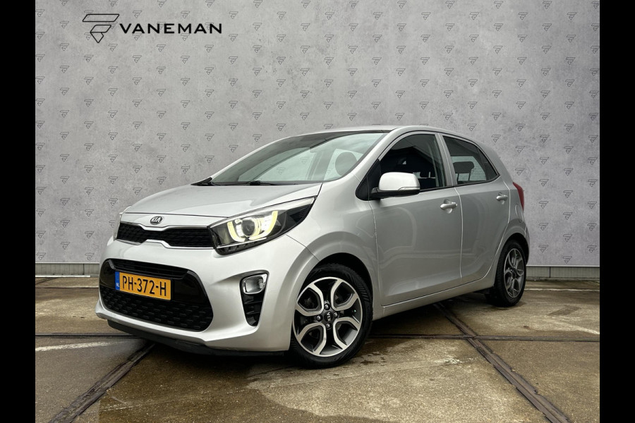 Kia Picanto 1.2 CVVT First Edition Automaat | Camera | Navi | 5 Zits | Apple CarPlay/Android Auto | Clima | 15” Velgen | Cruise | LED |