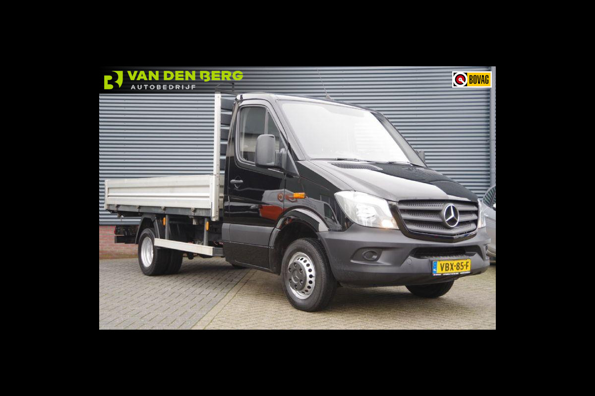 Mercedes-Benz Sprinter 519 3.0 V6 KIPPER 3 ZIJDIG, OPEN LAADBAK, 3.5T TREKHAAK, AIRCO, CRUISE, MF STUURWIEL