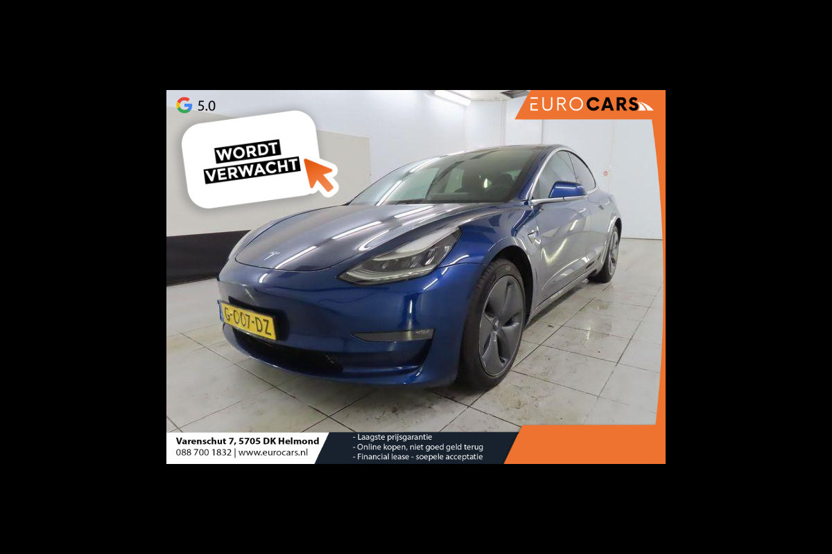 Tesla Model 3 Long Range AWD 75 kWh 346 pk | Leder | Panorama dak | Camera | PDC VA | Navigatie | Stoelverwarming |LED 18"LM Velgen